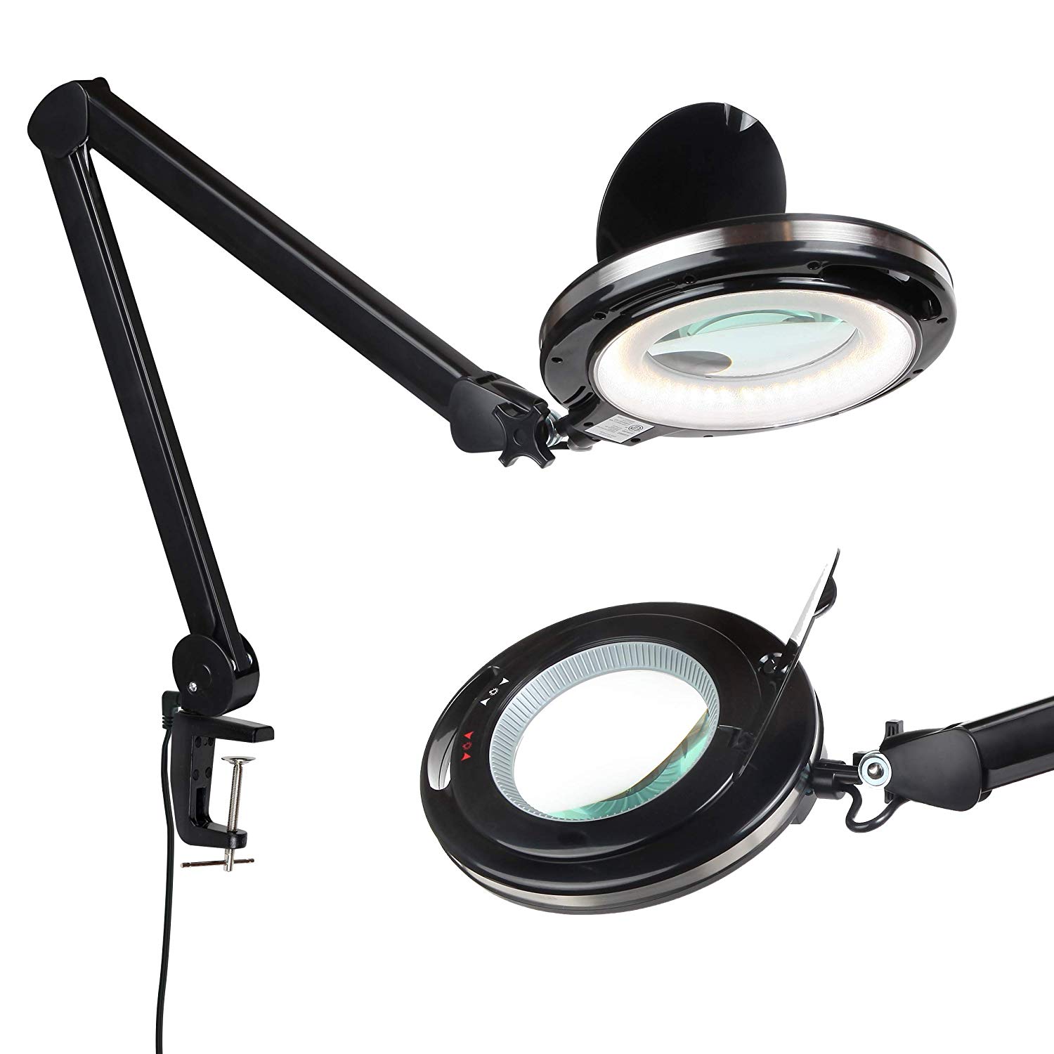 Magnifying Clamp Lamp Brightech Light View Pro Led Magnifying Lamp
